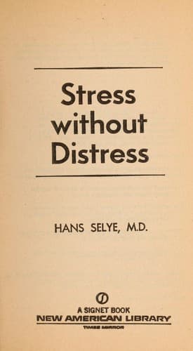 Tapa de Stress without distress