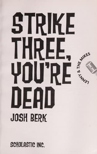 Tapa de Strike three, you're dead