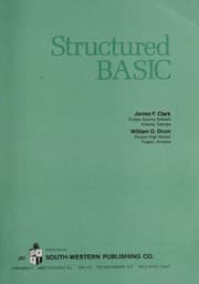 Tapa de Structured BASIC