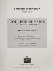 Tapa de Student workbook [for] College physics