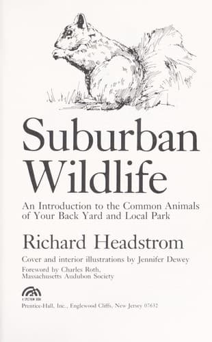 Tapa de Suburban wildlife