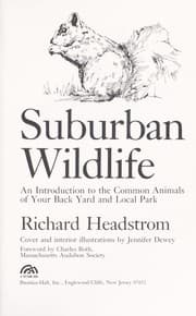 Tapa de Suburban wildlife