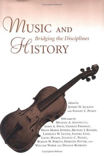 Tapa de Music and history