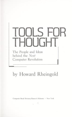Tapa de Tools for Thought