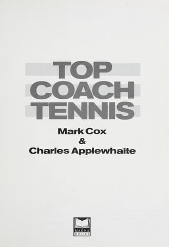 Tapa de Top coach tennis