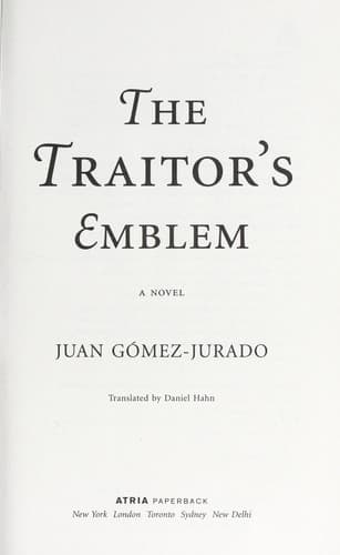 Tapa de The traitor's emblem