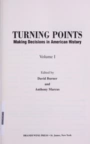 Tapa de Turning points : making decisions in American history