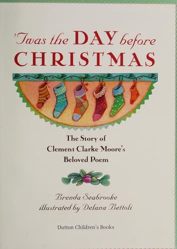 Tapa de 'Twas the day before Christmas