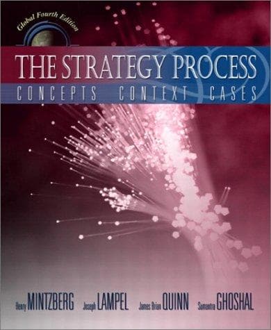 Tapa de The strategy process