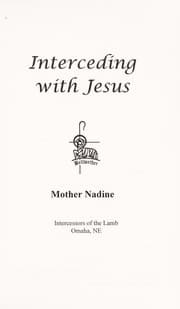 Tapa de Interceding with Jesus