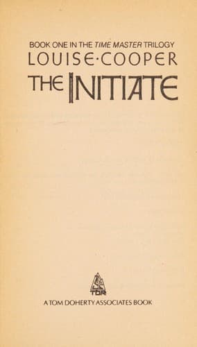 Tapa de The Initiate