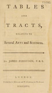 Tapa de Tables and tracts, relative to several arts and sciences