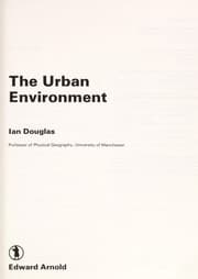 Tapa de The urban environment