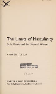 Tapa de The limits of masculinity