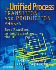 Tapa de Unified Process Transition and Production Phases