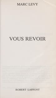 Tapa de Vous revoir