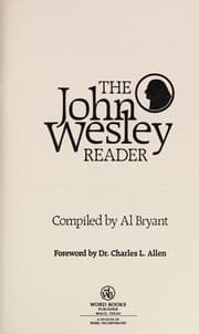 Tapa de The John Wesley reader