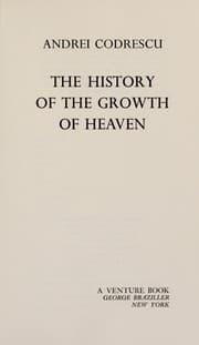 Tapa de History of the Growth of Heaven