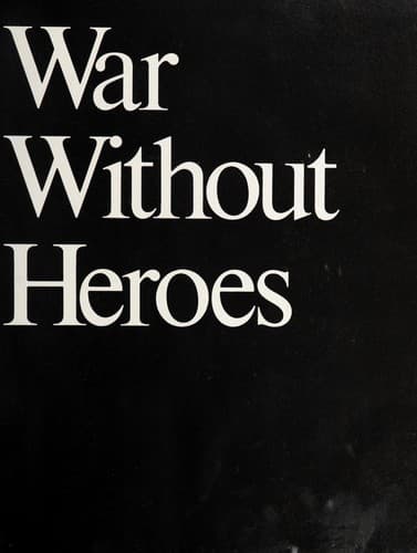 Tapa de War without heroes