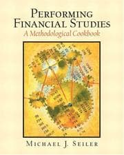 Tapa de Performing Financial Studies