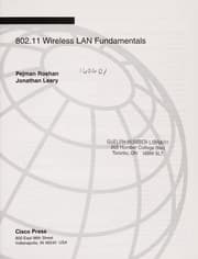 Tapa de 802.11 Wireless LAN fundamentals