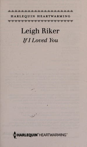 Tapa de If I loved you