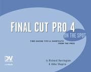 Tapa de Final cut pro 4 on the spot