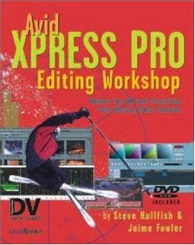 Tapa de Avid Xpress Pro Editing Workshop