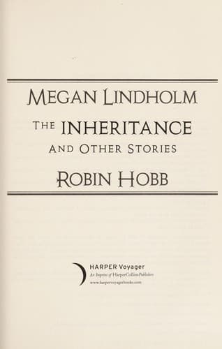Tapa de The inheritance and other stories