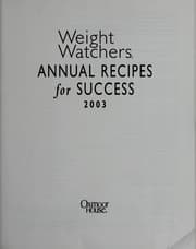 Tapa de Weight Watchers annual recipes for success 2003