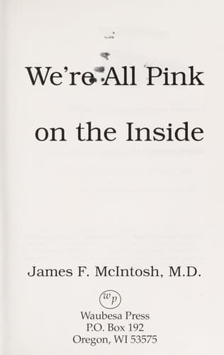 Tapa de We're All Pink on the Inside