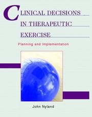 Tapa de Clinical Decisions in Therapeutic Exercise