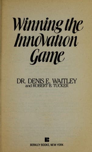 Tapa de Winning the innovation game