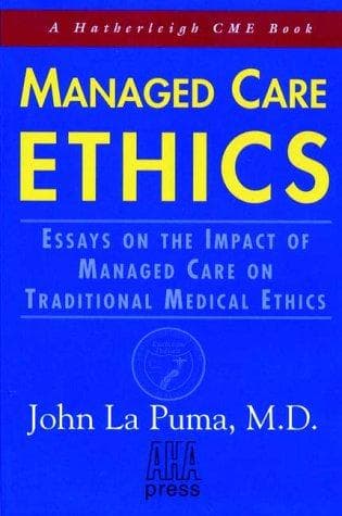 Tapa de Managed Care Ethics