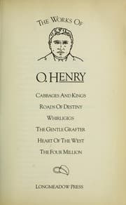 Tapa de The works of O. Henry