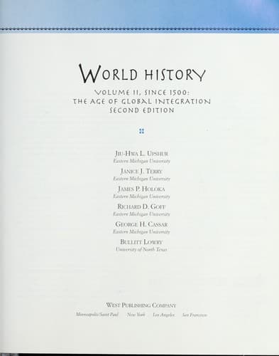 Tapa de World history