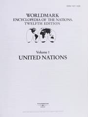 Tapa de Worldmark encyclopedia of the nations