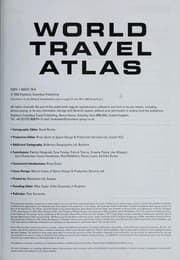 Tapa de World travel atlas