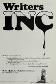 Tapa de Writers inc