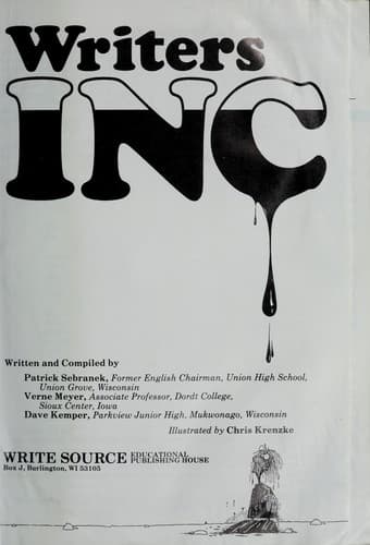 Tapa de Writers Inc GT Writin