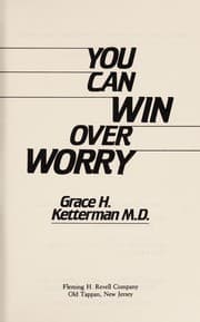 Tapa de You can win over worry