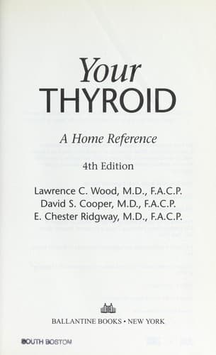 Tapa de Your thyroid