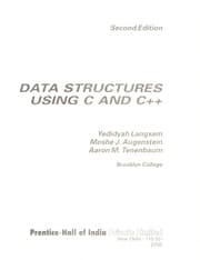 Tapa de Data structures using C and C++