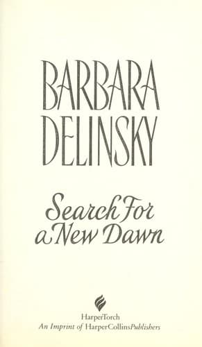 Tapa de Search for a new dawn