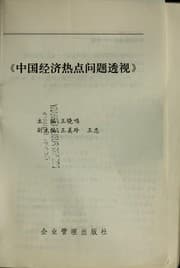 Tapa de "Zhongguo jing ji re dian wen ti tou shi" [electronic resource]