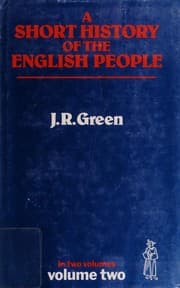Tapa de Short History of the English People