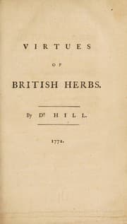 Tapa de Virtues of British herbs. With the history, description, and figures of the several kinds