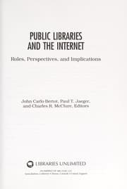 Tapa de Public libraries and the Internet