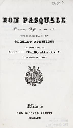 Tapa de Don Pasquale