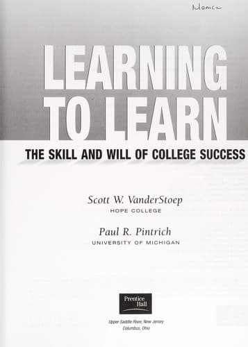 Tapa de Learning to learn